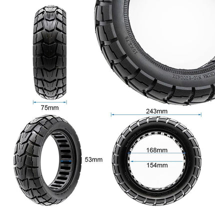 Vollgummirad 10x2,75-6,5/B54 Offroad [Nedong]