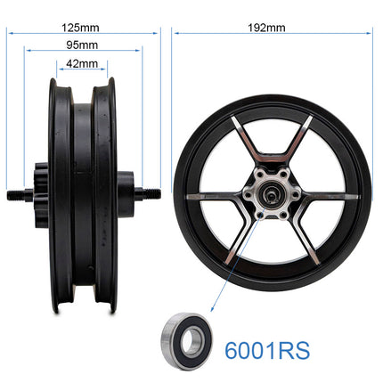 Vorderrad Niu KQi300P