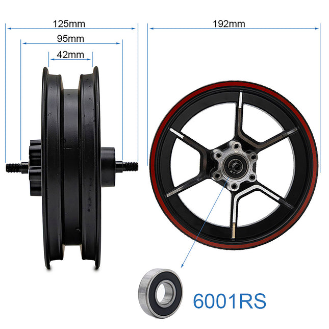 Vorderrad Niu KQi300X