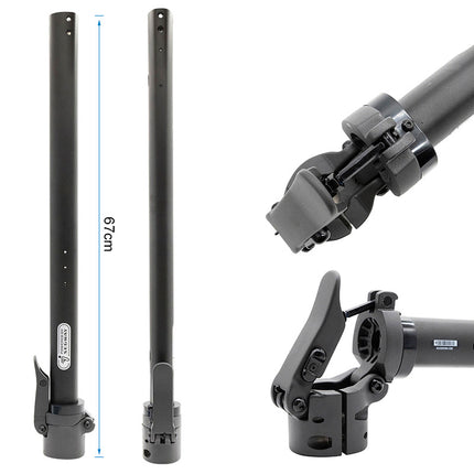 Schwarzer Mast Nienebot Max G2 Ninebot
