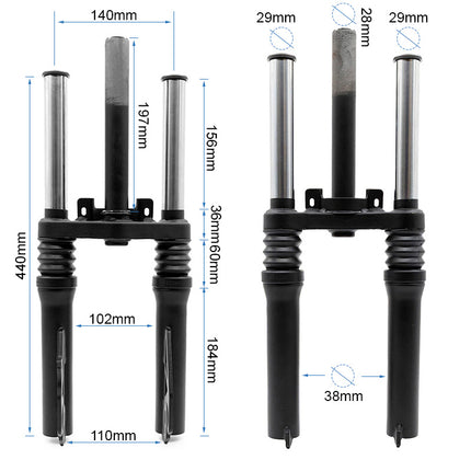 Vorderes Lenkungsdämpfer des ZT3 PRO E